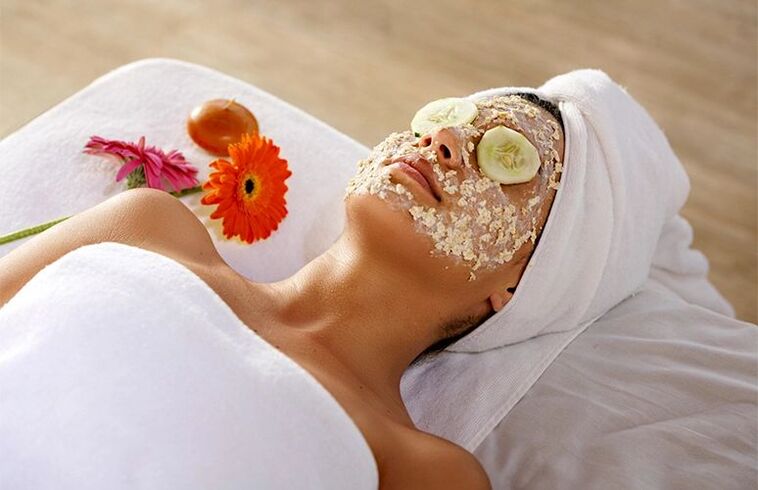 rejuvenating oatmeal mask