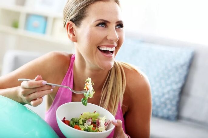 The diet of the lift of the face